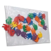 Paquet de 100 sacs, fermeture rapide en polyéthylène 50 microns - Dim. 6 x 8 cm transparent