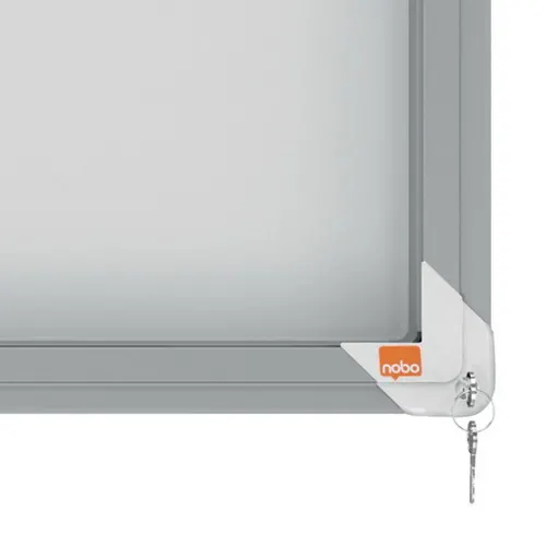 NOBO Vitrine d'affichage Premium Plus, magnétique, intérieur, surface d'affichage 27 x A4, 1902572 – Image 3