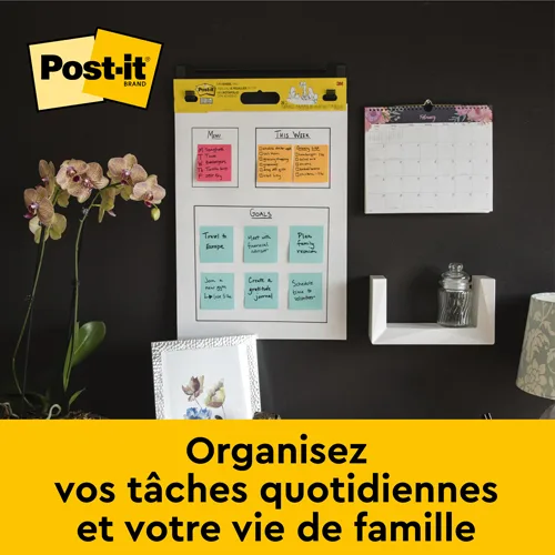 POST-IT Lot de 2 paperboards repositionnables (Meeting-chart) format 63,5x77,4 cm - 30 feuilles recyclées – Image 5