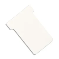 NOBO Etui de 100 fiches T en carton, 170 g/m2, indice 2, blanc