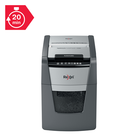 Destructeur Rexel Optimum Auto+ 100M Coupe micro – Image 9