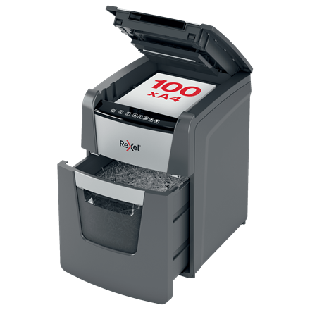 Destructeur Rexel Optimum Auto+ 100M Coupe micro
