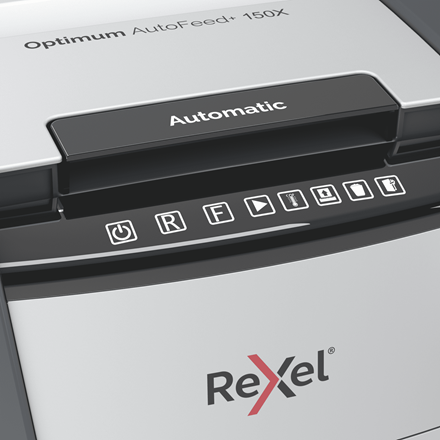 Destructeur Rexel Optimum Auto+ 150X Coupe croisée – Image 6