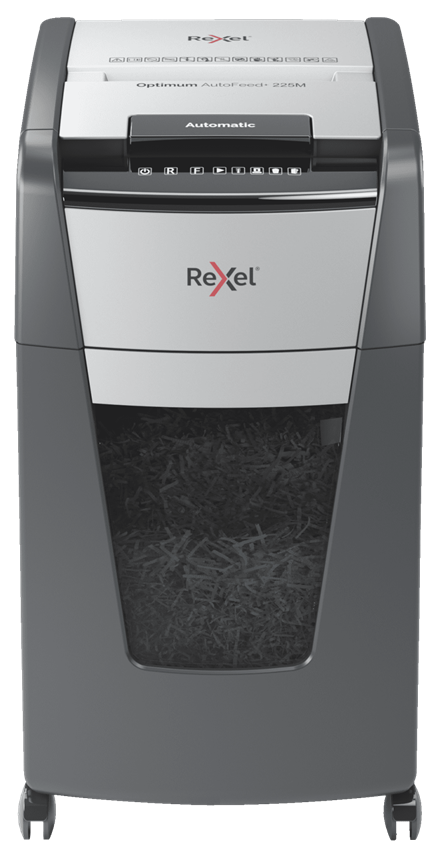 Destructeur Rexel Optimum Auto+ 225M Coupe micro – Image 3