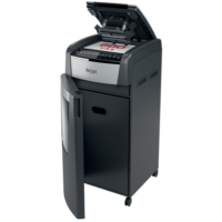 REXEL Destructeur de documents Optimum Auto+ 600M P-5,coupe micro,2x15mm,600 feuilles,110 l,2020600MEU