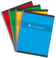 CONQUERANT C7 Cahier reliure brochure 17x22 cm 192 pages 70g petits carreaux 5x5 NF – Image 2