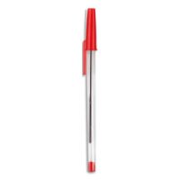 1ER Stylo bille. Pointe 1.0. Encre Rouge.