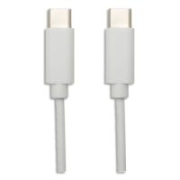 APM Câble USB 3.1 Type C Mâle/Mâle 1 mètre Blanc