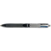 BIC 4 Couleurs Grip Pro Stylos-Bille Rétractables Pointe Moyenne (1,0 mm)