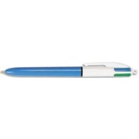 BIC Ecriture 4 Couleurs Original Stylos-Bille Rétractables Pointe Moyenne (1,0 mm)