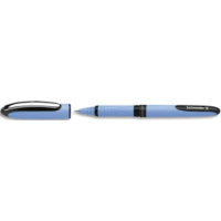 SCHNEIDER Roller à encre Noir avec pointe aiguille hybride 0.5 mm. Cap-off. Grip ergonomique caoutchouté.