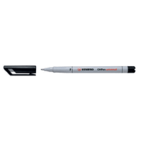 STABILO OHPen marqueur soluble pointe fine (0,7 mm) - Noir
