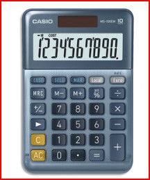 CASIO Calculatrice de bureau 12 chiffres CSCALMS-120EM – Image 2