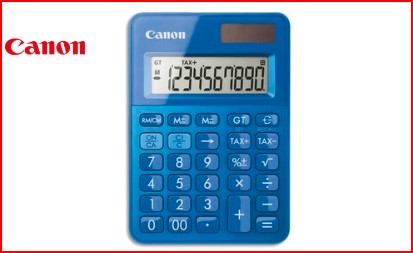 CANON Calculatrice de poche LS-100K MBL Bleue 0289C001AA – Image 2