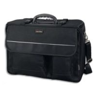 LIGHTPAK Pilot Case Noir en nylon polyester compartiments + poches L46 x H34 x P20 cm