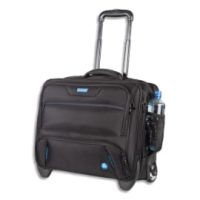 LIGHTPAK Trolley noir pour ordinateur portable jusqu'à 17 pouces ou tablette RPET 46215