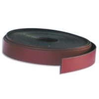 BI-OFFICE Ruban magnétique Rouge, à découper - Dimensions : 1 cm x 5 m