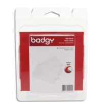 EVOLIS Badgy Lot de 100 cartes PVC épaisses (30mil - 0,76mm) CBGC0030W