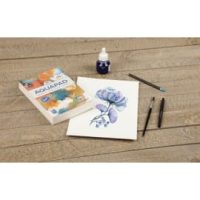 CLAIREFONTAINE Bloc GOLDLINE AQUA 300g grain moyen fin A4 50F