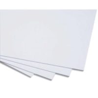 CLAIREFONTAINE Cartons Gris recyclé 2 faces 60x80 cm fort 975g, épaisseur 1,5 mm