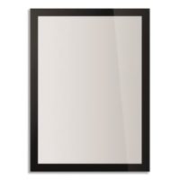 DURABLE Sachet de 2 Cadres d'affichage Sun contour Noir, anti UV, repositionnable, ft A3 L32,1 x H44,4 cm