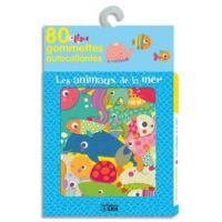 LITO DIFFUSION Boîte de 80 gommettes les animaux de la mer