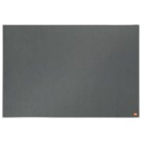 NOBO Tableau d'affichage en feutre Impression Pro - 900 x 600 mm - gris - 1915220