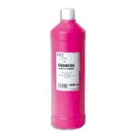 ART PLUS Gouache prête à l'emploi 1 litre Rouge primaire