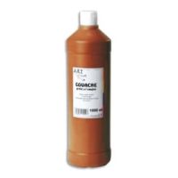 ART PLUS Gouache prête à l'emploi 1 litre terre de sienne