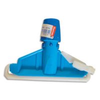 BROSSERIE THOMAS Pince Bleu en PP et nylon pour franges Faubert - Dimensions : L17,5 x H14 x P5 cm