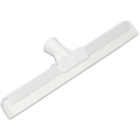 BROSSERIE THOMAS Raclette pour les sols en mousse non interchangeable, monture en PP L45 cm Blanche