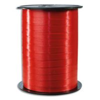 CLAIREFONTAINE Bobine bolduc de comptoir 500mx7mm lisse coloris Rouge