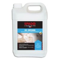 SPADO Bidon de 5 litres de savon gel mécanicien, microbilles naturelles et biodégradables