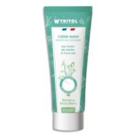WYRITOL Crème hydro-alcoolique 75 ml désinfectante et hydratante, parfum Bambou Musc Blanc