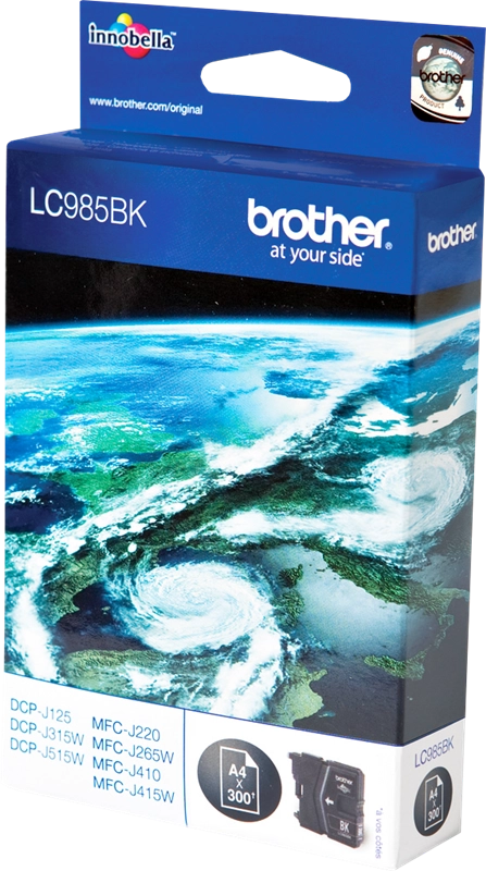 BROTHER Cartouche Jet d'encre Noir LC985BK – Image 2