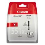 CANON Cartouche Jet d'encre Gris 551XL