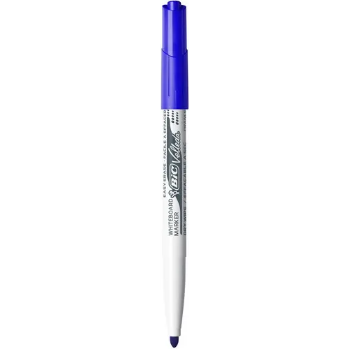 BIC Velleda 1741 Feutres pour Tableau Blanc Effaçables à Sec, Pointe Conique Moyenne - Bleu – Image 3