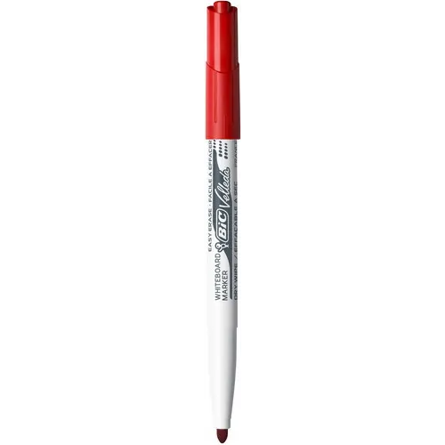 BIC Velleda 1741 Feutres pour Tableau Blanc Effaçables à Sec, Pointe Conique Moyenne - Rouge – Image 3