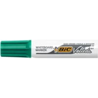 BIC Velleda 1781 Feutres pour Tableau Blanc Effaçables à Sec Pointe Biseautée Large - Vert