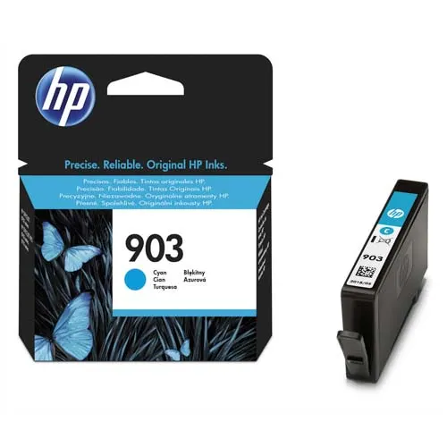 HP 903 Cartouche d'Encre Cyan Authentique pour HP OfficeJet 6950, HP OfficeJet Pro 6960 / 6970