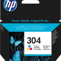 HP 304 Cartouche d'Encre Trois Couleurs Authentique