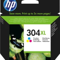 HP 304XL Cartouche d'Encre Trois Couleurs grande capacité Authentique