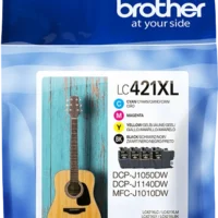 BROTHER Lot de 4 cartouches jet d'encre XL LC421XL