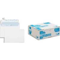GPV Boîte de 500 enveloppes C6 114x162mm Blanches auto-adhésives NF & PEFC 90g