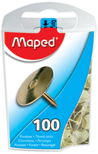 Maped Punaises, recouvertes de plastique, diamètre: 10 mm – Image 2