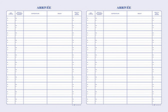 ELVE Registre "Courrier arrivée", 150 pages, 320 x 250 mm – Image 3