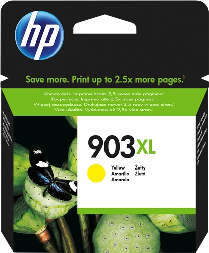 HP 903XL Cartouche Encre Jaune gd capacité Authentique HP OfficeJet 6950 HP OfficeJetPro6960/6970