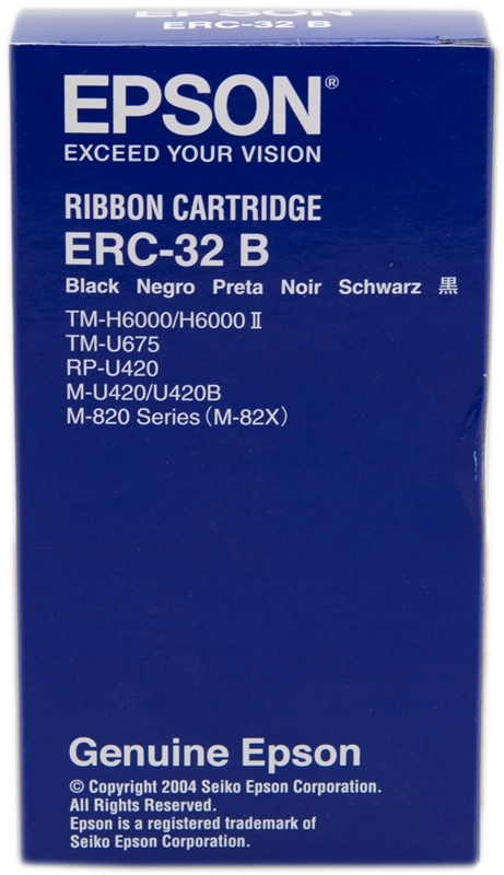 EPSON Ruban pour caisse enregistreuse Noir ERC-32B C43S015371 – Image 3