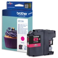 BROTHER Cartouche Jet d'encre Magenta LC123M