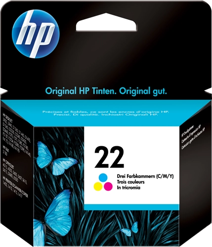 HP Cartouche Jet d'encre couleur 22 C9352AE